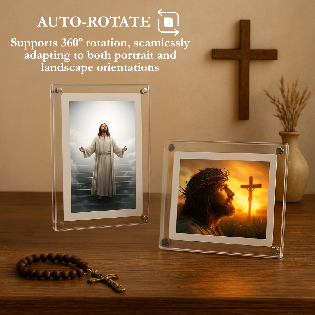 FaithFrame - Acrylic Digital Photo Frame