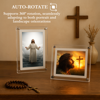 FaithFrame - Acrylic Digital Photo Frame